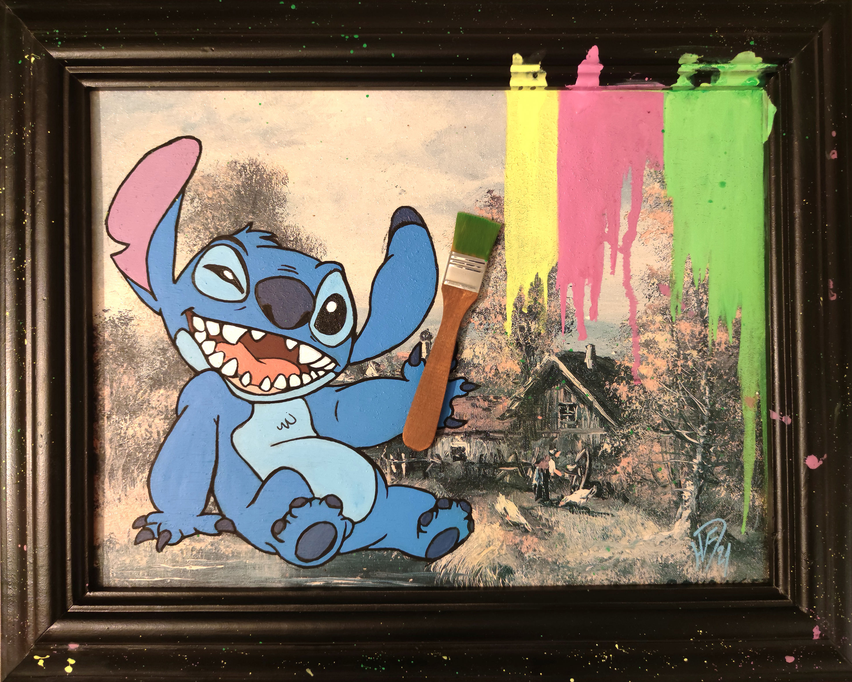 Tableau original"Art of stitch"