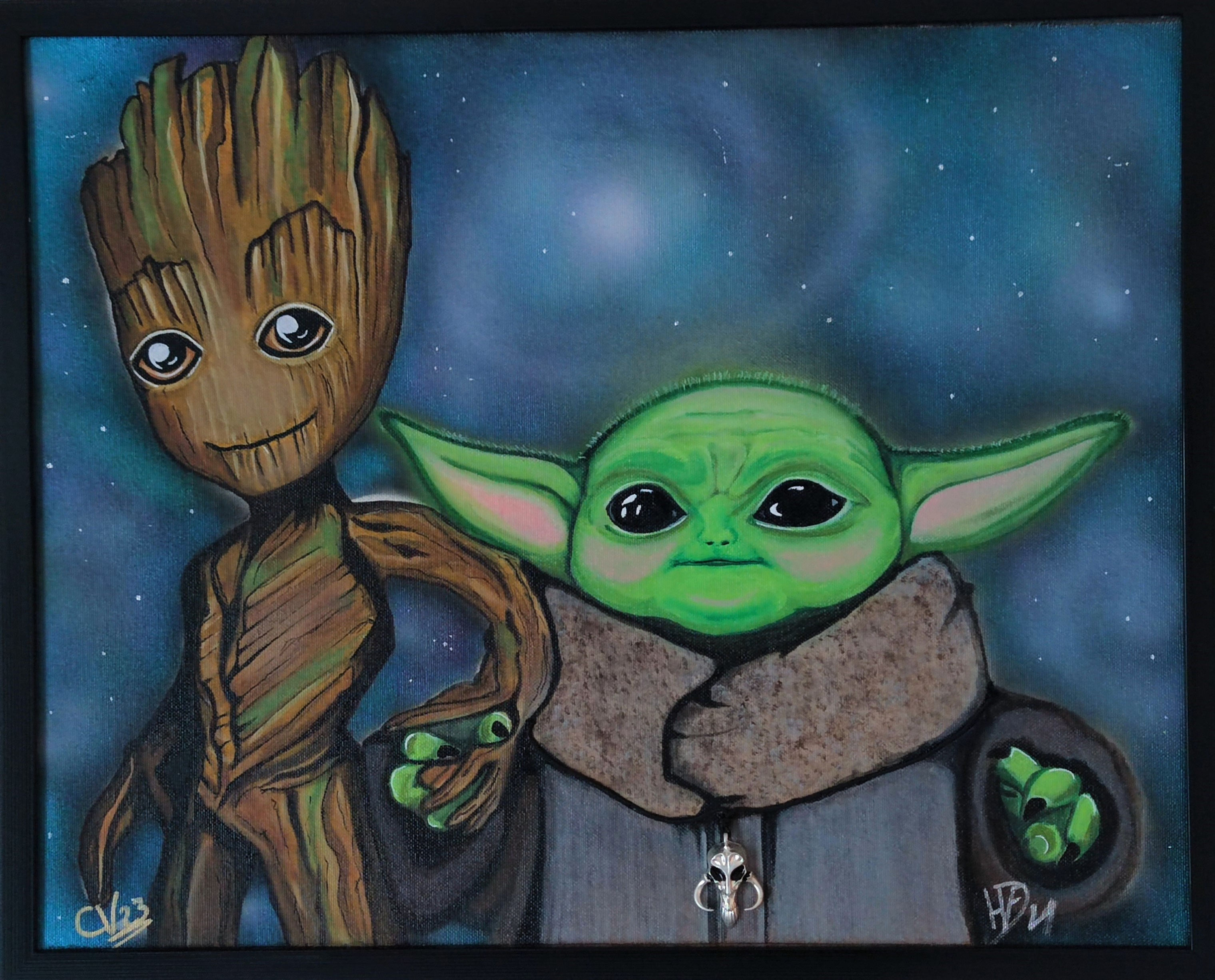 Tableau original"Grogroot"