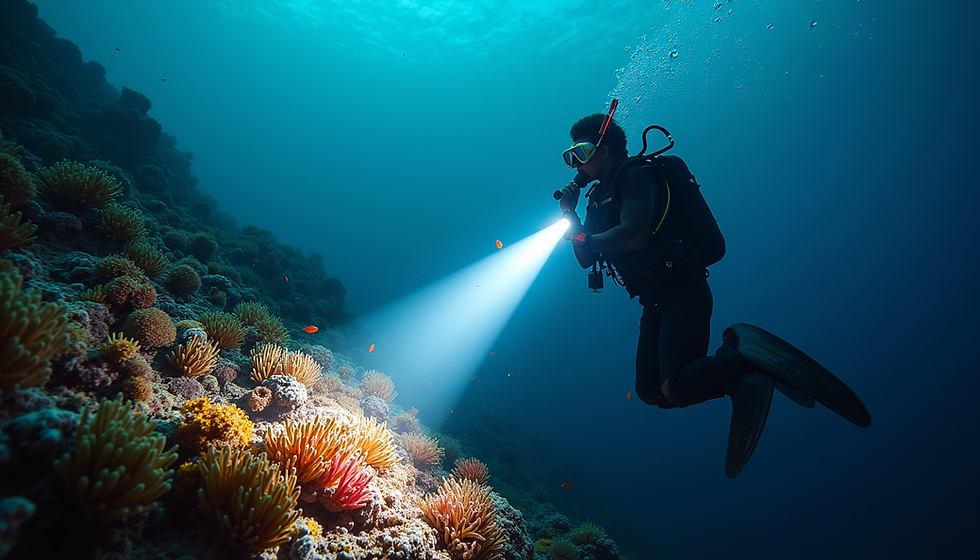 Discover the Thrill of Night Snorkeling: Encountering the Ocean's Hidden Wonders