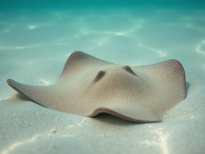 Die Geheimnisse der Sandlagunen: Rochen und Stechrochen sicher beobachten