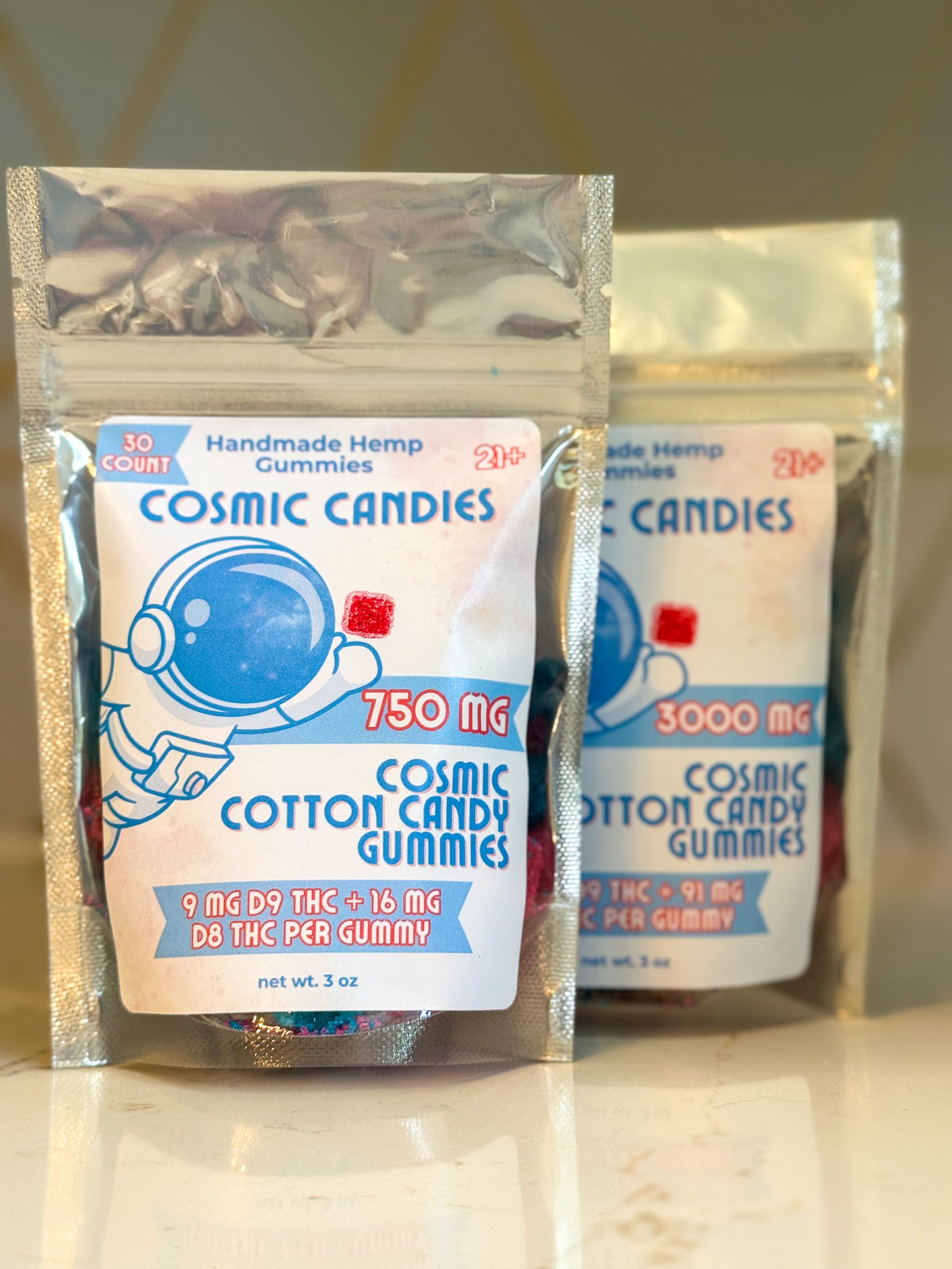 Cosmic Cotton Candy Gummies