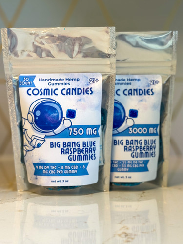 Big Bang Blue Raspberry Gummies | Penn's Choice