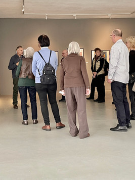Ullrich_Wannhoff im Künstlergrspräch in der KUNSTHALLE
