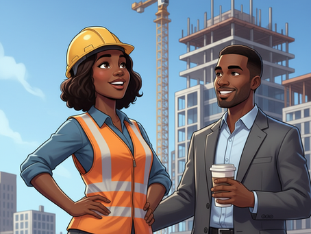 Black STEM Romance Couple