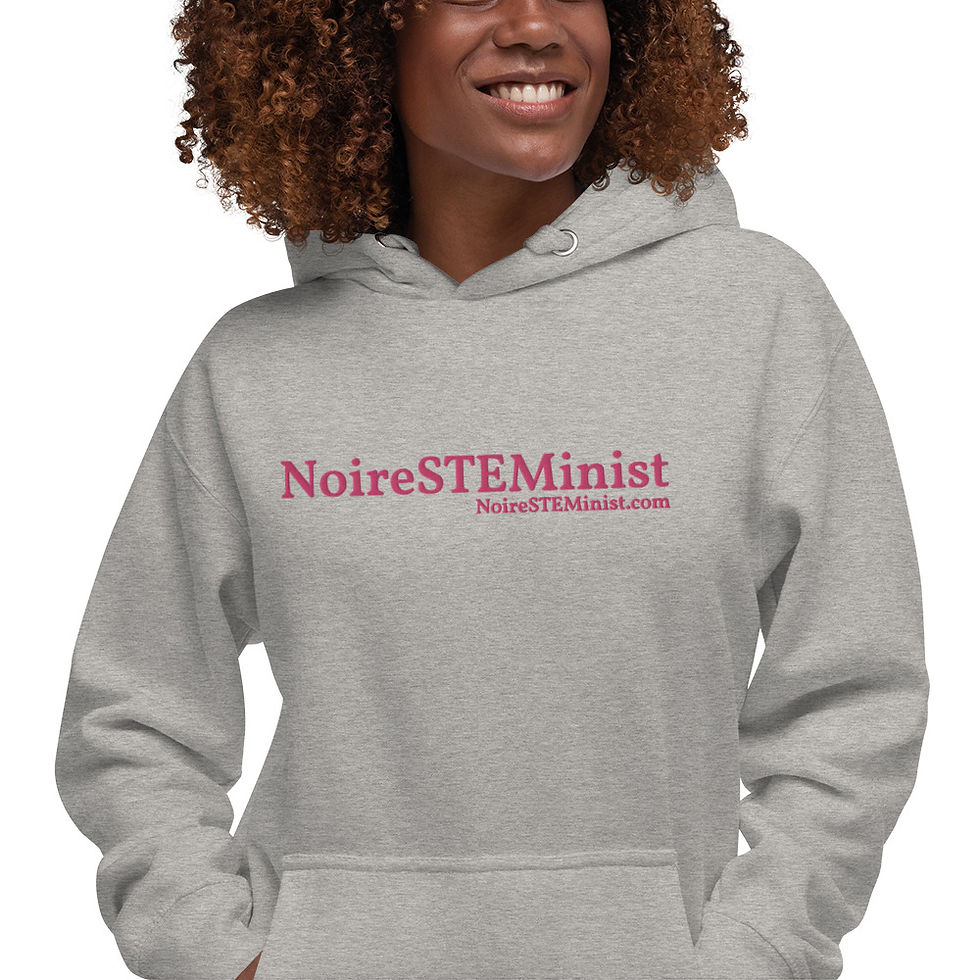 Thumbnail: Unisex Hoodie - Large Center Pink Embroidery
