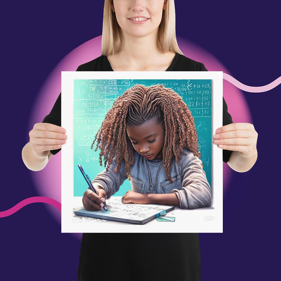 Thumbnail: Mathematician Malik poster (various sizes) 