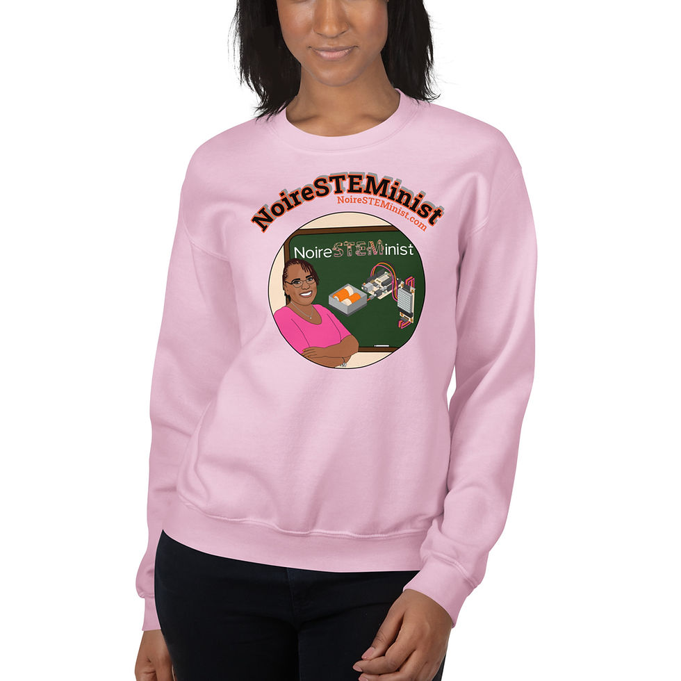 Thumbnail: Unisex Sweatshirt - Orange Logo - Green Outline Text copy