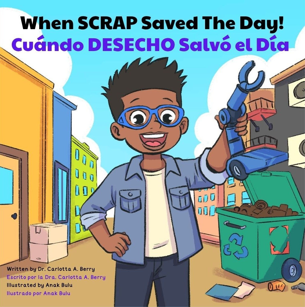 Order a signed copy of When Scrap Saved The Day/Cuándo DESECHO salvó el día