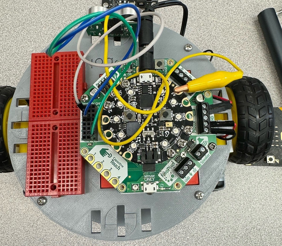 Thumbnail: Lily∞Bot with Circuit Playground Express and Crickit (Assembled)