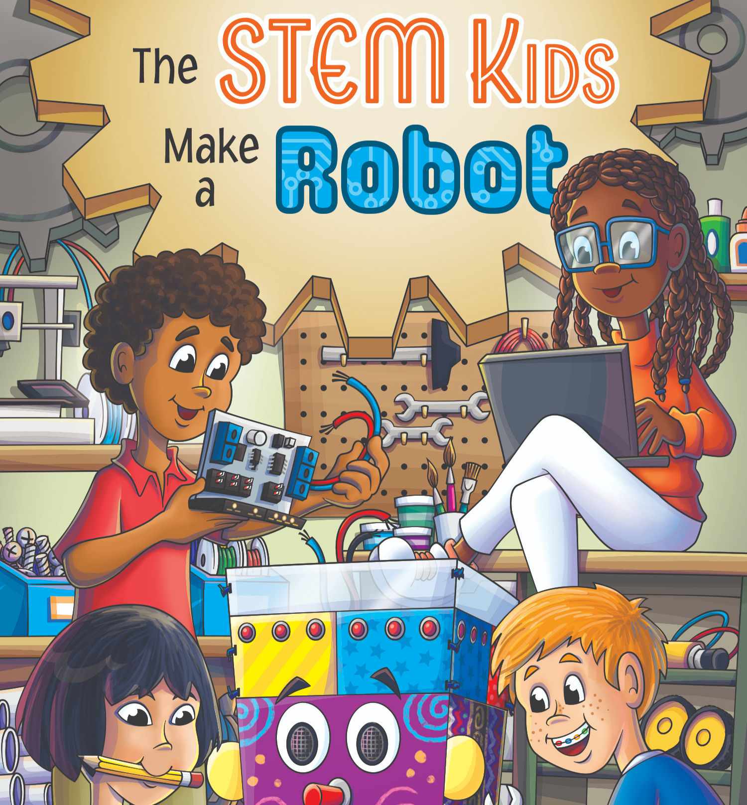 Order a signed copy of The STEM Kids Make A Robot