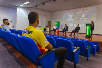 Firma del convenio AREANDINA - Deportivo Pereira