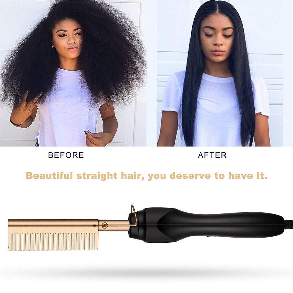 Miniatura: LuxeStraight™ 2-in-1 Heated Hair Straightening Comb