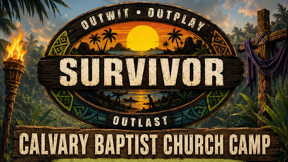 "Survivor" Church Camp