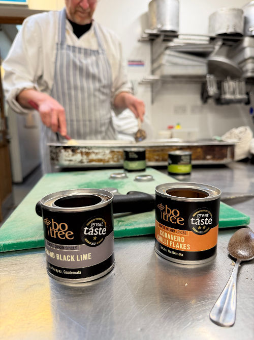 Thumbnail: BoTree Seasoning Ground Black Lime available from Shelford Delicatessen Cambridge UK