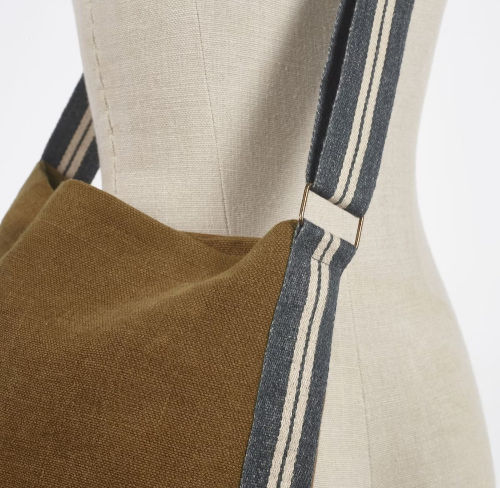 Thumbnail: LIBECO 100% Linen Miles Cross Body Bag available from Iris Lifestyle Cambridge UK