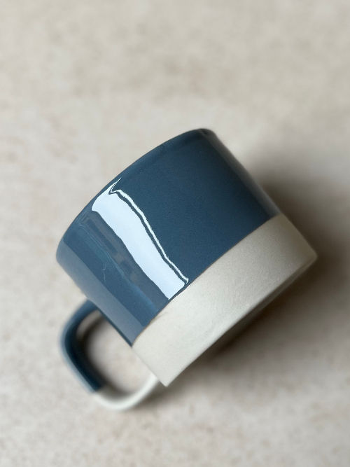 Thumbnail: Cup Cer Cyl - Cerulean range available from Iris Lifestyle Cambridge UK