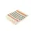 Thumbnail: LIBECO pure linen tablecloth + throw + placemat + towel range in Laguna Verde available at Iris Lifestyle Cambridge UK