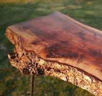 Live Edge Walnut Desk