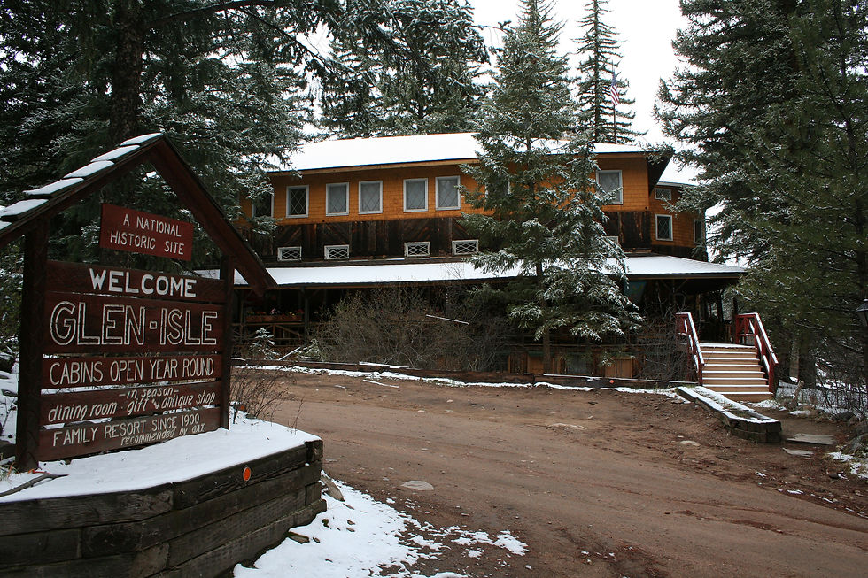 The Haunted Glen Isle Resort in Colorado