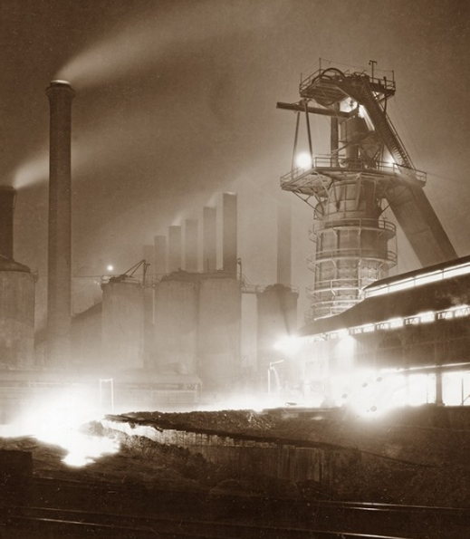 The Sloss Furnaces in the 1920's.