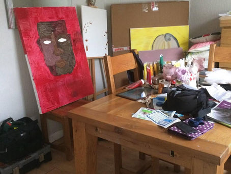 In the studio... ...Wales (Bridgend)