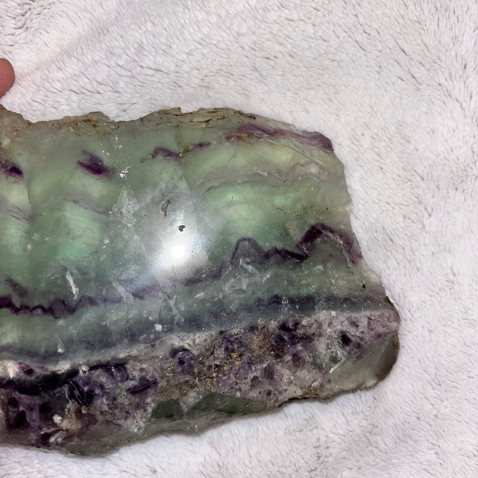 Thumbnail: Rainbow Fluorite Slab