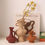 Thumbnail: Nordic Ceramic thrown-clay White Vases