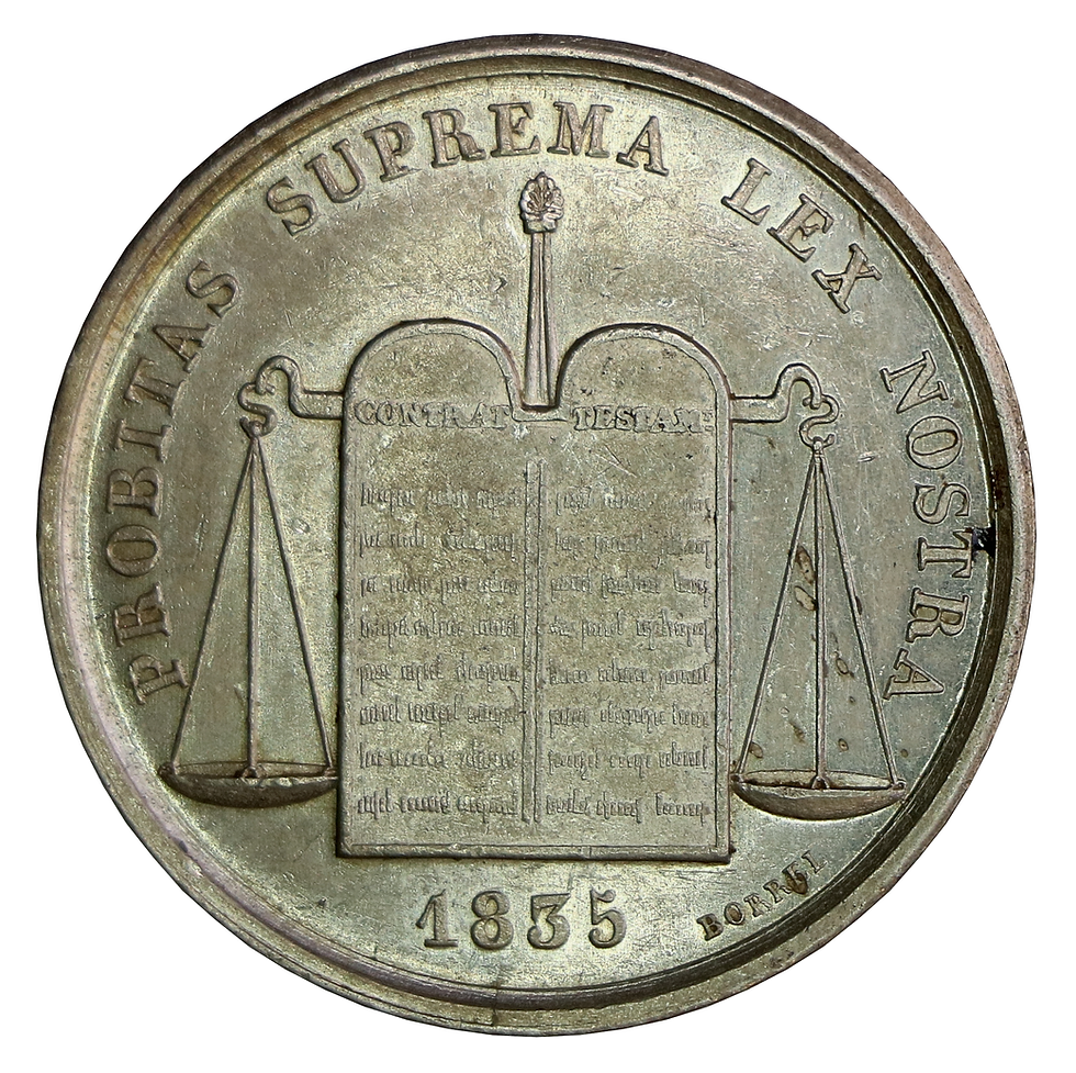 Thumbnail: 1835 France, Chambre des Notaires Medal