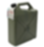 A army green 6-gallon Reliance brand water jug.