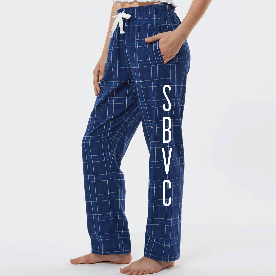 Flannel Sweats (Navy)