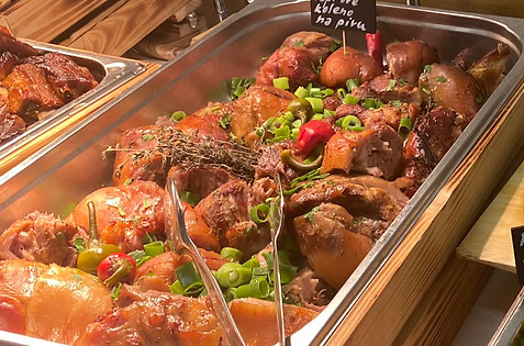 Sous-vide vepřové koleno - YELLITO CATERING