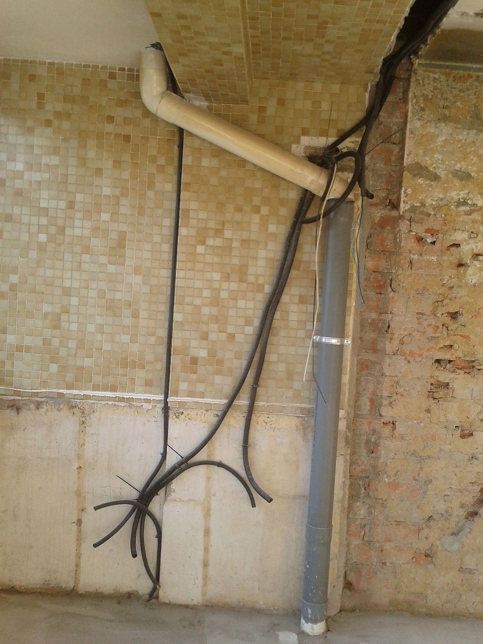 Bajantes pluviales.