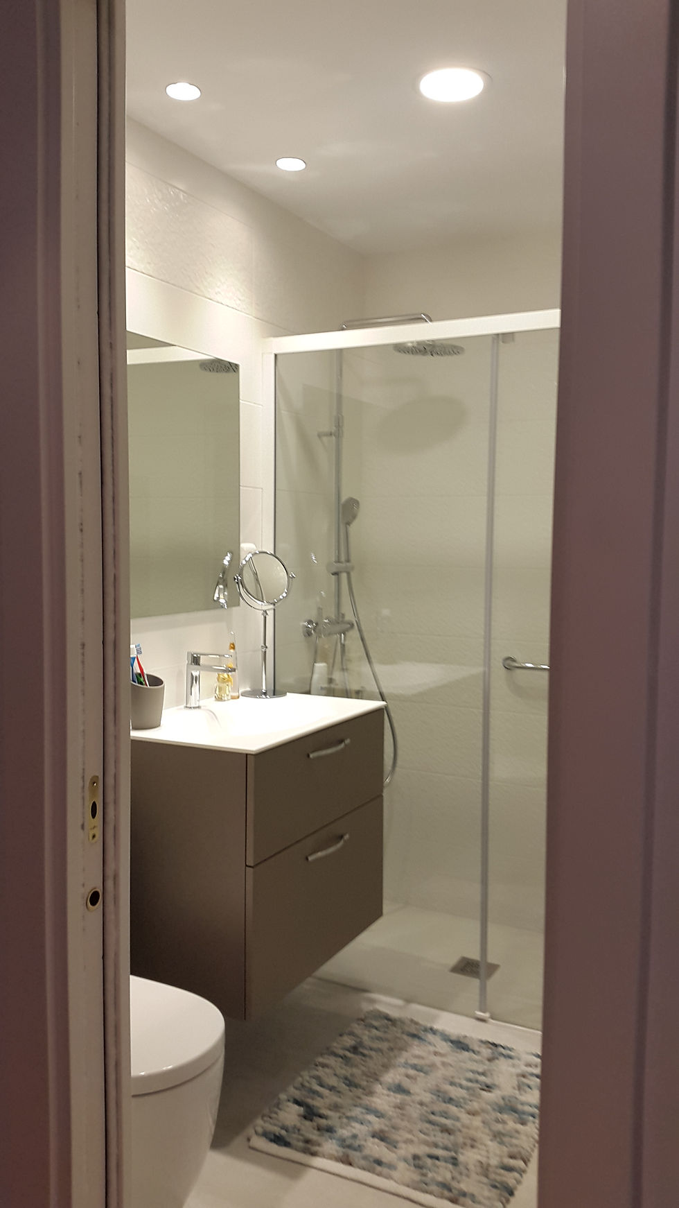 Nueva ubicación de lavabo