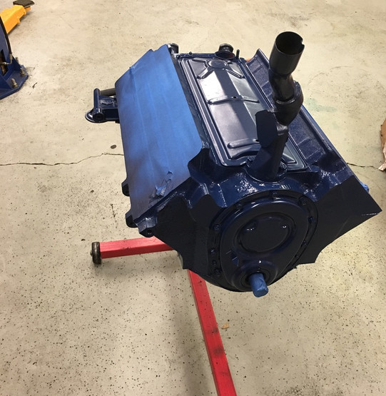 1962 Cadillac Coupe DeVille engine pulled