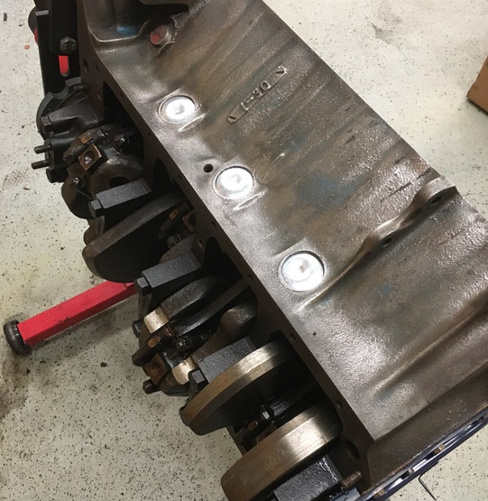 1962 Cadillac Coupe DeVille engine cleaned