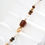 Thumbnail: Tiger eye / Black Onxy with Pearl Bracelet