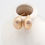 Thumbnail: Minimalist Stud Earrings with 18k gold