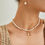 Thumbnail: Wave Pearl Necklace | Elegant designs