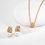 Thumbnail: Zircon with Pearl Jewelry Set - Minimalist Jewelry