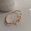 Thumbnail: Wave style Modern Bangle
