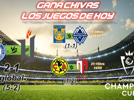 Chivas gana y espera rival en la Concachampions