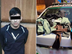 Detienen a extranjero por presunto robo de mercancía en Cuajimalpa: más de 50 mil pesos en prendas