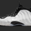 Thumbnail: Nike Air Foamposite One White Metallic Silver-Black