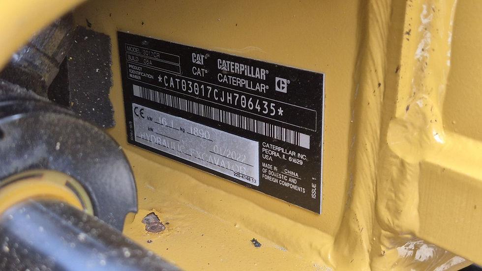 Miniature : CAT 301.7 CR 
