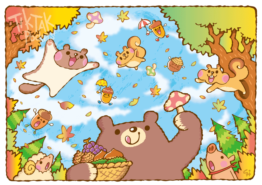 秋空の下で!!!!