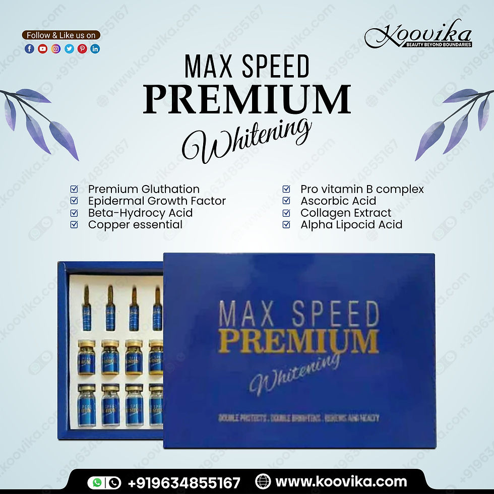 Thumbnail: MAX SPEED ​​PREMIUM WHITENING INFUSION