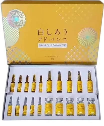 shiro glutathione injection Shiro Advanced Glutathione 5000mg Whitening Injection shiro glutathione injection Shiro Advanced Glutathione 5000mg Whitening Injection