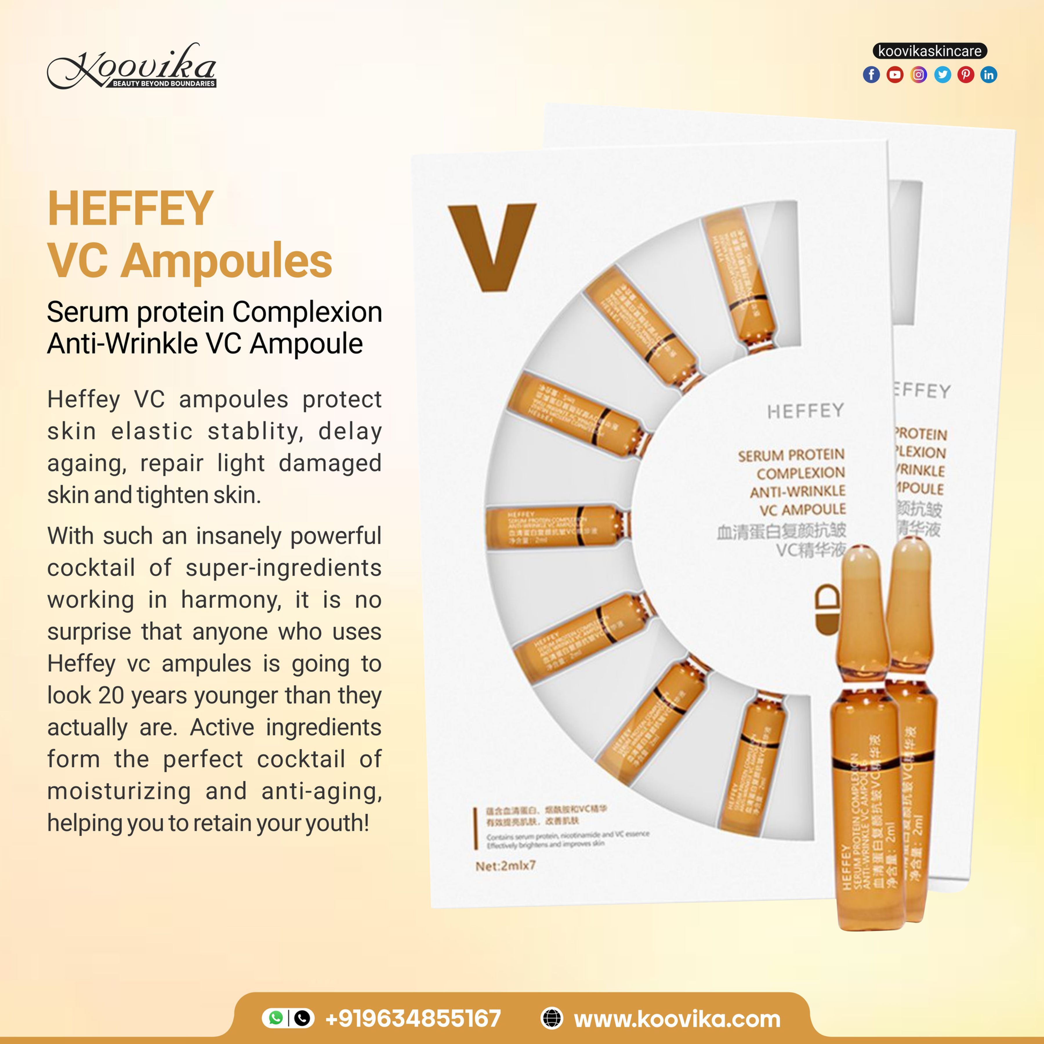 HEFFEY VC Ampoules