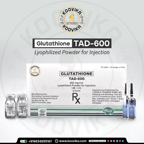 glutathione 600 mg fiyat Lisathyone 600mg/3ml Glutathione injection main image 0