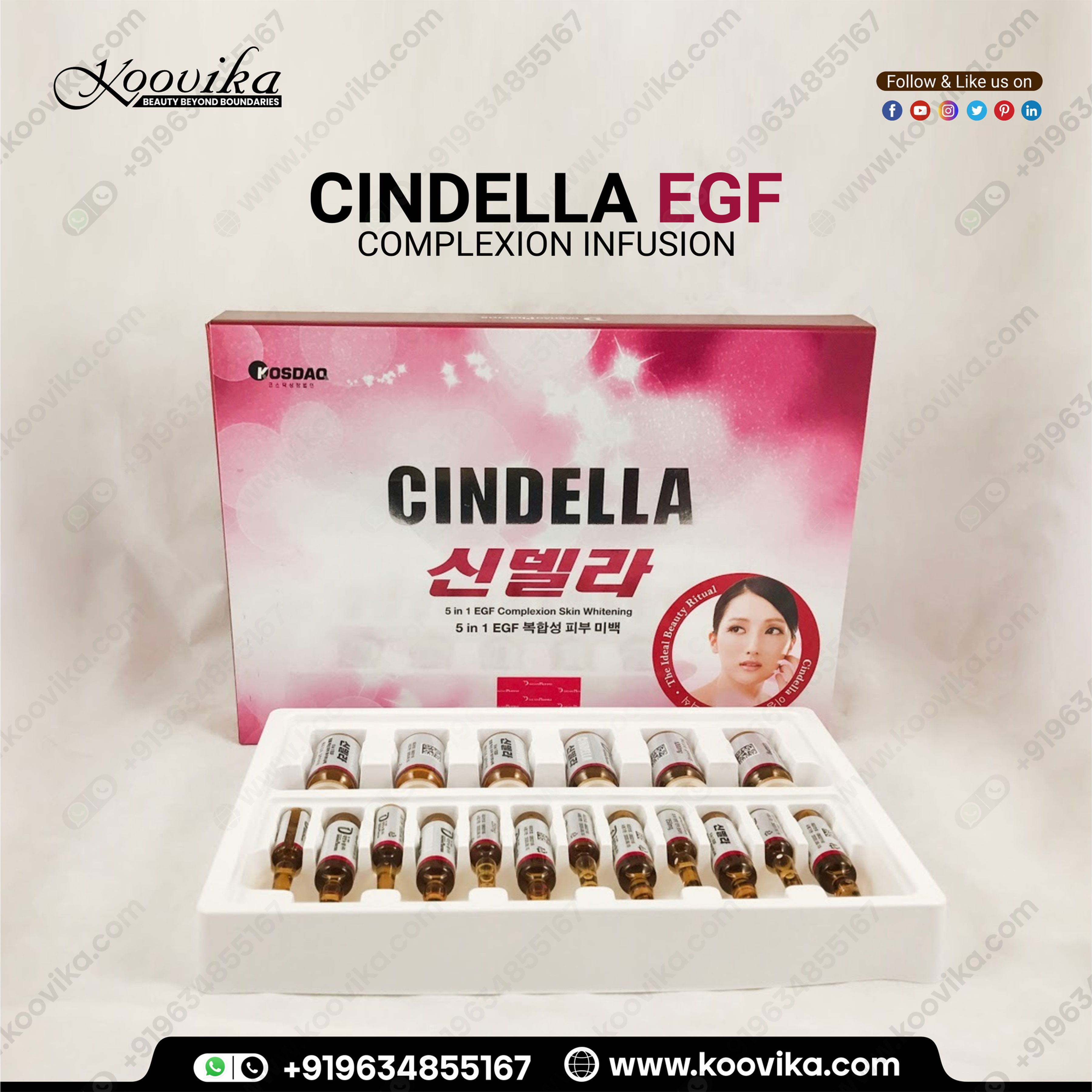 Cindella EGF Complexion Skin Whitening